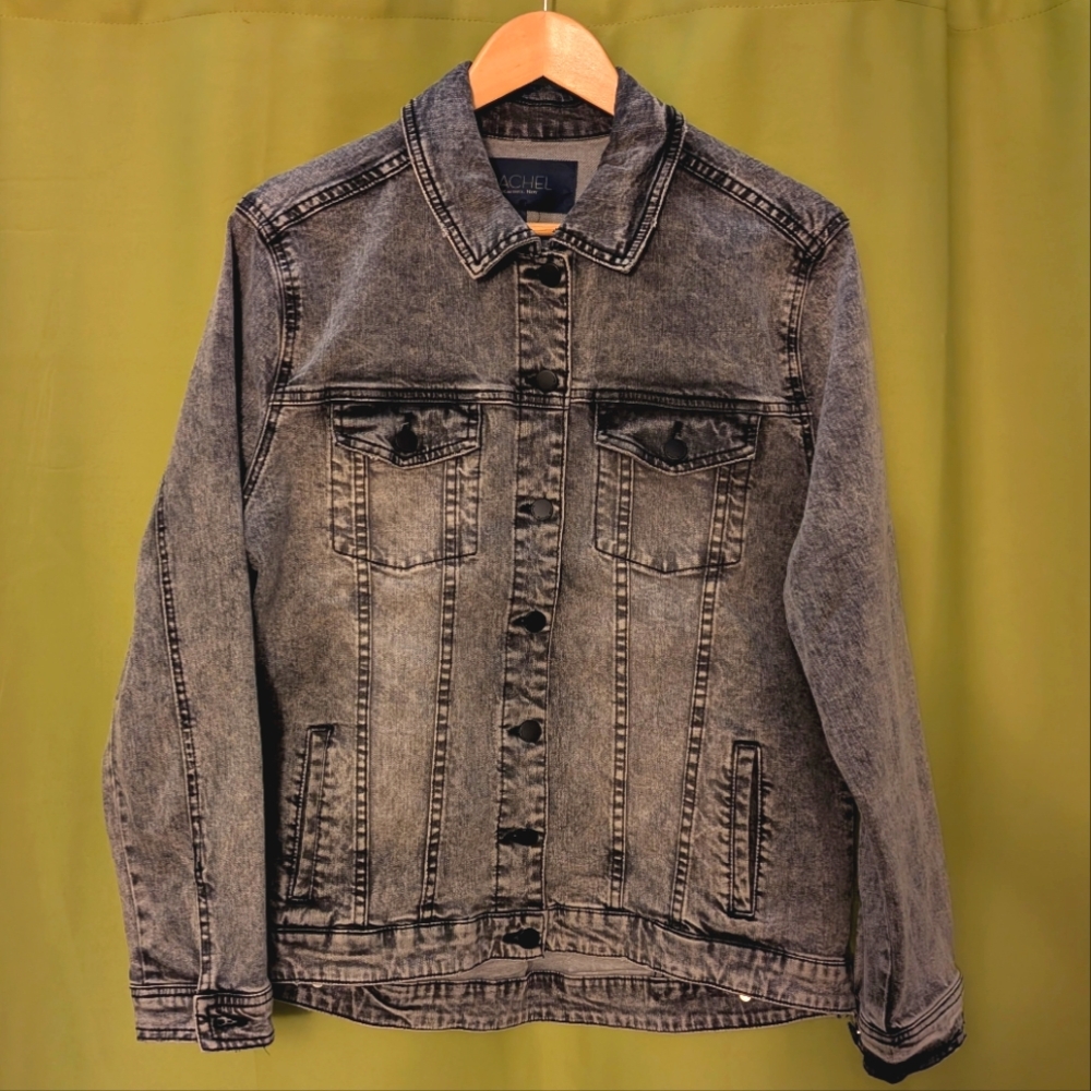 Rachel Roy Black Denim Jacket